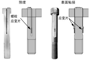 应变片,埋设应变片,螺栓应变片